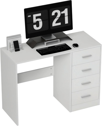 Computer desk with drawers - computer,