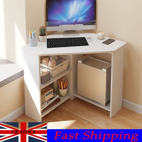 Corner computer desk - computer,