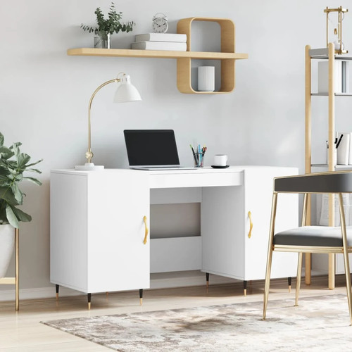 Modern wooden home office - modern,