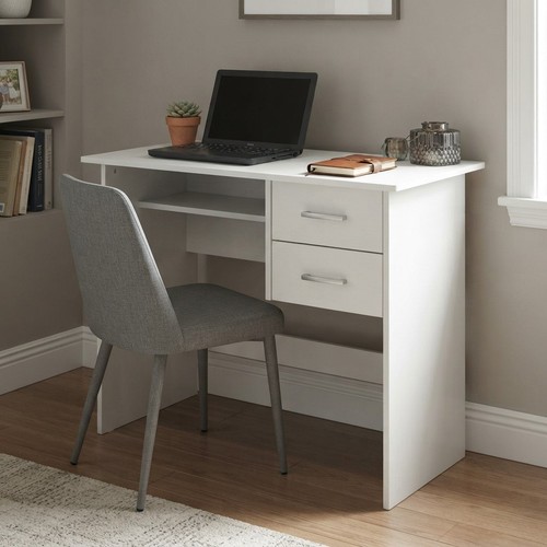 Contemporary white drawer - contemporary, 2-drawer