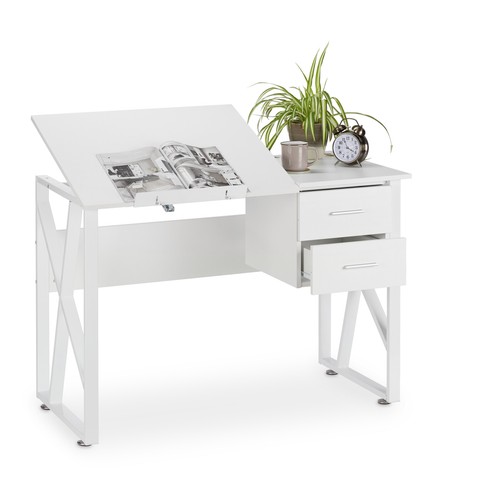 Desk tilting art and writing - and,