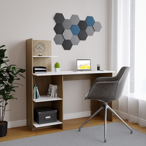 Tier wooden office desk - wooden,