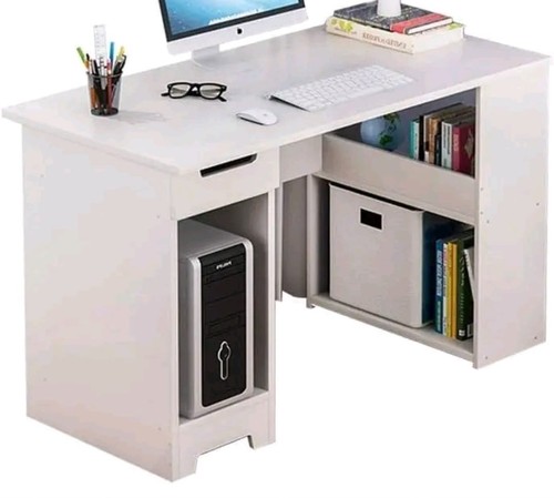 Computer desk with drawer - with,