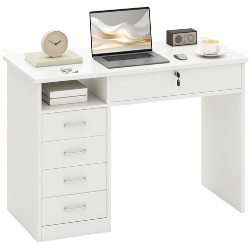 Homcom computer desk writing - desk,