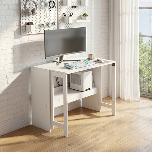 Folding desk with storage - folding,