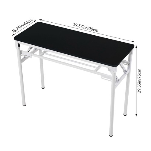 Folding computer desk with - folding,