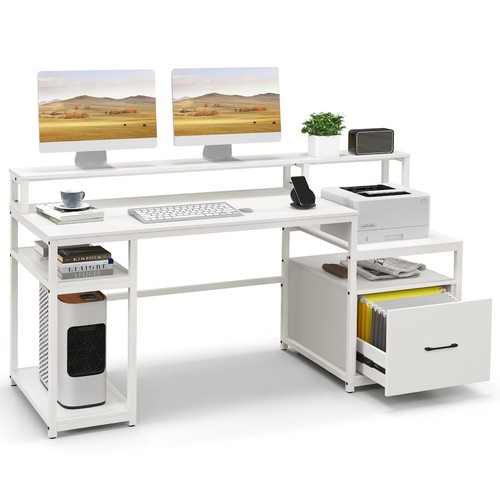Costway 168cm home office - home,