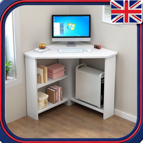 Corner computer desk - with, 2