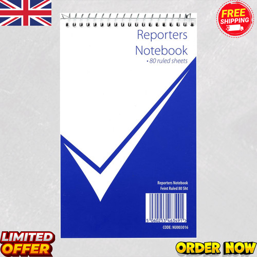 Reporters notebook wirebound - reporters,