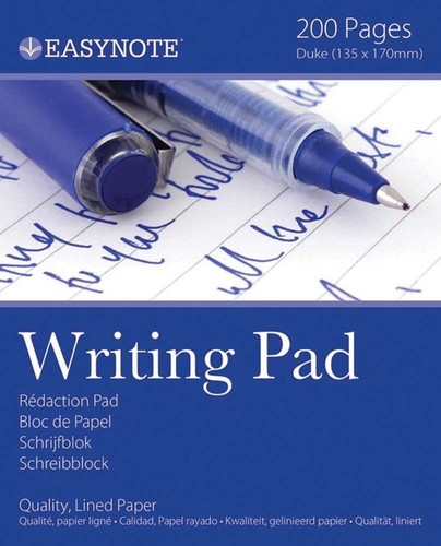 Writing pad 200 - pages, 100