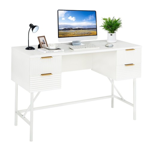 Home office desk computer - office,