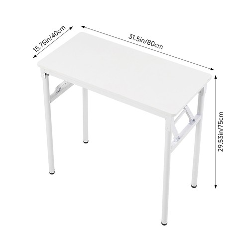 Folding computer desk with - desk,